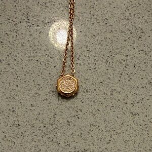 Swarovski Rose Gold Pendant Necklace